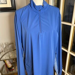 Lululemon Blue Quarter-Zip Pullover